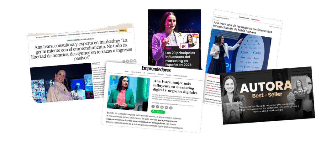 Ana Ivars en medios de comunicación web